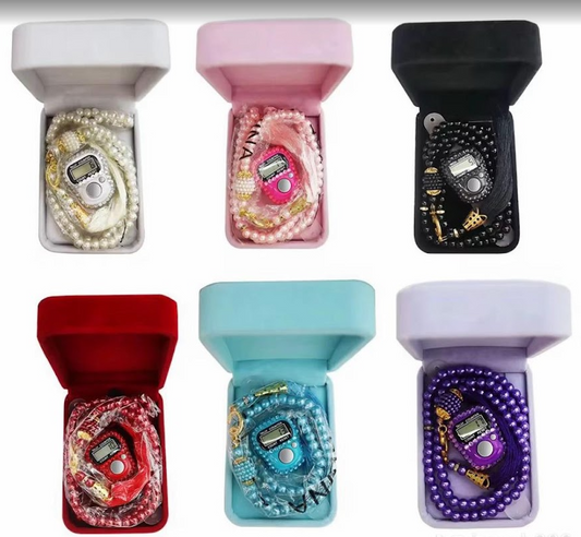 Coffret Cadeau de Ramadan Compteur Tasbih Musulman